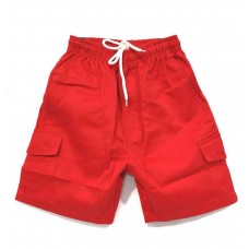 Forrest Red Cargo Shorts